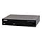 Schwarzer ATEN VanCryst VE44PB 4-Port POH/POE Power Injector vor weißem Hintergrund.
