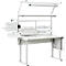 Aufbauprofileset für Treston QuatreX, ESD-leitfähig, B 1060 x T 55 x H 1200, lichtgrau RAL 7035