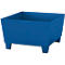 Auffangwanne ASECOS, Stahl, mit Staplerschuhen, 200 l Auffangvolumen, B 815 x T 840 x H 473 mm, lackiert