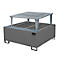 Auffangwanne AWA 1000-1, grau RAL 7005