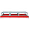 Auffangwanne AWA 1000-3, rot RAL 3000