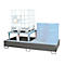 Auffangwanne Bauer AWA 21, Stahl, grau, L 2650 x B 1460 x H 863 mm, 1000 l, für 2 x 1000 l IBC, 1 Abfüllaufsatz, 1 Gitterost