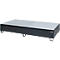 Auffangwanne Schäfer Shop Pure 1000-2, mit verzinktem Gitterrost, L 2650 x B 1300 x H 435 mm, unterfahrbar, Stahl, anthrazit RAL 7016