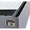 Auffangwanne Schäfer Shop Pure 1000-2, mit verzinktem Gitterrost, L 2650 x B 1300 x H 435 mm, unterfahrbar, Stahl, anthrazit RAL 7016