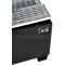 Auffangwanne Schäfer Shop Pure 1000, mit verzinktem Gitterrost, L 1460 x B 1460 x H 630 mm, unterfahrbar, Stahl, anthrazit RAL 7016