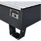 Auffangwanne Schäfer Shop Pure 4/200, mit verzinktem Gitterrost, L 1200 x B 1200 x H 290 mm, unterfahrbar, Stahl, anthrazit RAL 7016
