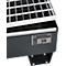 Auffangwanne Schäfer Shop Pure 4/200, mit verzinktem Gitterrost, L 1200 x B 1200 x H 290 mm, unterfahrbar, Stahl, anthrazit RAL 7016