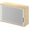 Aufsatz-Querrolladenschrank TETRIS WOOD, 2 OH, B 1200, Ahorn-Dekor