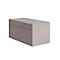 Aufsatzregal SOLUS PLAY, f. Container m. Auszug SOLUS PLAY, Höhe 368 mm, Ceramic grey