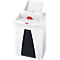Autofeed Aktenvernichter HSM SECURIO AF300, Sicherheitsstufe 5, Partikelschnitt 1,9 x 15 mm, 10 Blatt, weiss