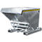Automatischer Kippbehälter Bauer Typ 4A 1200, 3 Entriegelungspunkte, Abrollsystem, Inhalt 1,2 m³, bis 1500 kg, verzinkt