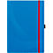 AVERY Cahier NOTIZIO, à couverture souple en pp, réf. 7045, format A4, 80 feuilles, quadrillé, bleu