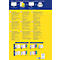 AVERY® doelmapetiketten, breed, groen, 80 stuks, breed, groen, 80 stuks