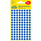 Avery markeringspunten 3591, verwijderbaar, 416 st., Ø 8 mm, blauw
