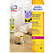 Avery Neon Labels L7263Y-25, voor etikettering, afneembaar, papier, geel, 99,1 x 38,1 mm, 25 x A4 vellen, 350 st.