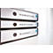 AVERY Printbare rugetiketten - L4758 - zelfklevend - 297 x 38 mm - 150 etiketten - 25 vellen - wit