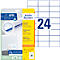 AVERY® Target shape Etiquettes universelles 6173, 70 x 37 mm, 600 + 120 pièces.
