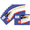 Avery Zweckform 222-10 Logboek, A6 liggend formaat, 10 boeken met 56 vel elk, FSC® papier, wit