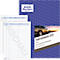 Avery Zweckform 223-10 Carnet de route, format A5, 10 carnets de 40 feuilles, papier FSC®, blanc