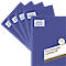 Avery Zweckform 318-5 Kassenbestandsrechnung, Format A5, 5 Bücher mit jeweils 50 Blatt, FSC®-Papier, weiß
