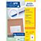 AVERY Zweckform 3660-200 Etiquettes universelles, ultragrip, 97 x 67,7 mm, DP INTERNETMARKE approprié