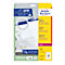 Avery Zweckform Adressetiketten L7160-40, mit ultragrip, geeignet für Laserdrucker, 63,5 x 38,1 mm, 840 Stück/40 A4-Bogen, 100 % FSC®-Papier, weiß