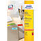 Avery Zweckform etiketten 3448, 70 x 37 mm, 2400 stuks, rood