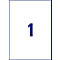 Avery® Zweckform Etiketten J4775, weerbestendig, permanente kleefstof, printer-veilig, rechthoekig, polyester, mat wit, 10 stuks op 10 vel