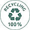 Avery® Zweckform Etiketten LR3424, A4, universell, permanenthaftend, druckergeeignet, Recycling-Papier, rechteckig, naturweiß, 1200 Stück auf 100 Bogen