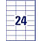 Avery® Zweckform Etiketten LR3475-10, A4, universell, permanenthaftend, druckergeeignet, Recycling-Papier, rechteckig, naturweiß, 240 Stück auf 10 Bogen