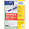 Avery Zweckform Étiquettes 6602, universelles, ultragrip, adaptées aux imprimantes jet d'encre &amp; laser, 70 x 36 mm, 1560 pièces/65 feuilles A4, papier FSC®, blanc
