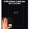 Avery Zweckform Étiquettes L6113-20, infalsifiables, extrêmement résistantes, 45,7 x 21,2 mm, 960 pièces/20 feuilles A4, film, blanc