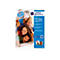 Produktverpackung von Avery Zweckform Fotopapier, 180g, glänzend, A4, mit lachenden jungen Leuten auf dem Bild.