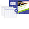 Avery® Zweckform Fahrtenbuch 1221, voor auto's, A6 liggend, afwerkhulp/ totaaloverzicht/jaaropgave, Blauwe Engel, wit, 32 vel voor 310 ritten