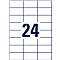 Avery Zweckform folie-etiketten, weerbestendig, verwijderbaar, 70 x 37 mm