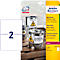 Avery Zweckform folie-etiketten, weerbestendig, voor binnen- en buitengebruik, 210 x 148 mm