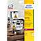 Avery Zweckform folie-etiketten, weerbestendig, voor binnen- en buitengebruik, 70 x 37 mm