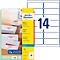 Avery Zweckform J8163-25 adresetiketten, 99,1 x 38,1 mm