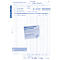 Avery® Zweckform Kassabon 1227, formaat A4, BTW-kolom, met invulhulp en doorschrijfkopieën, Blaue Engel, wit-geel, 2 x 50 vel