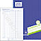 Avery® Zweckform Kassabon 1227, formaat A4, BTW-kolom, met invulhulp en doorschrijfkopieën, Blaue Engel, wit-geel, 2 x 50 vel