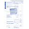 Avery® Zweckform Kassenbericht 1265, Format A5, mit Ausfüllhilfe, ohne Durchschläge, perforiert & gelocht, Blauer Engel, weiß, 1 Buch mit 50 Blatt