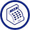Avery® Zweckform Kassenbuch 1226, Format A4, DATEV-konform, mit Ausfüllhilfe & 1 Blatt Blaupapier, perforiert & gelocht, Blauer Engel, weiß, 100 Blatt