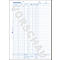 Avery® Zweckform Kassenbuch 1226, Format A4, DATEV-konform, mit Ausfüllhilfe & 1 Blatt Blaupapier, perforiert & gelocht, Blauer Engel, weiß, 100 Blatt