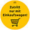 AVERY® Zweckform Klebeetiketten 49400 Corona, Designs speziell für Handel, beschreibbar, rund, gelb, 12 Stück
