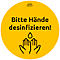 AVERY® Zweckform kleefetiketten 49400 Corona, ontwerpen speciaal voor de detailhandel, beschrijfbaar, rond, geel, 12 st.