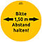AVERY® Zweckform kleefetiketten 49400 Corona, ontwerpen speciaal voor de detailhandel, beschrijfbaar, rond, geel, 12 st.
