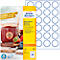 AVERY® Zweckform kleefetiketten, blanco, 40,8 x 40,3 mm, 240 stuks, bloemvorm,