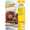 AVERY® Zweckform kleefetiketten, blanco, 40,8 x 40,3 mm, 240 stuks, bloemvorm,