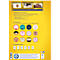 Avery Zweckform kleefetiketten, blanco, 60 x 59,5 mm, 120 stuks, bloemvorm, voor alle printers