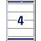 White label with blue borders and the large blue number 4. "ultragrip" is written at the top.